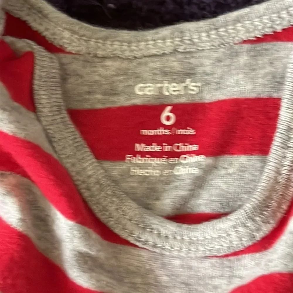Carter’s Baby Romper Lot – Long & Short Sleeve – Size 6 Months – Boys